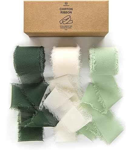 Crinkle Chiffon Ribbon - Unfettered Art & Supply