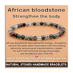 AD Beads Handmade Gemstone Stretch Elastic Bracelet