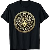 Medusa Head Myth Gorgon Snake Hair Greek Mythology Royal T-Shirt