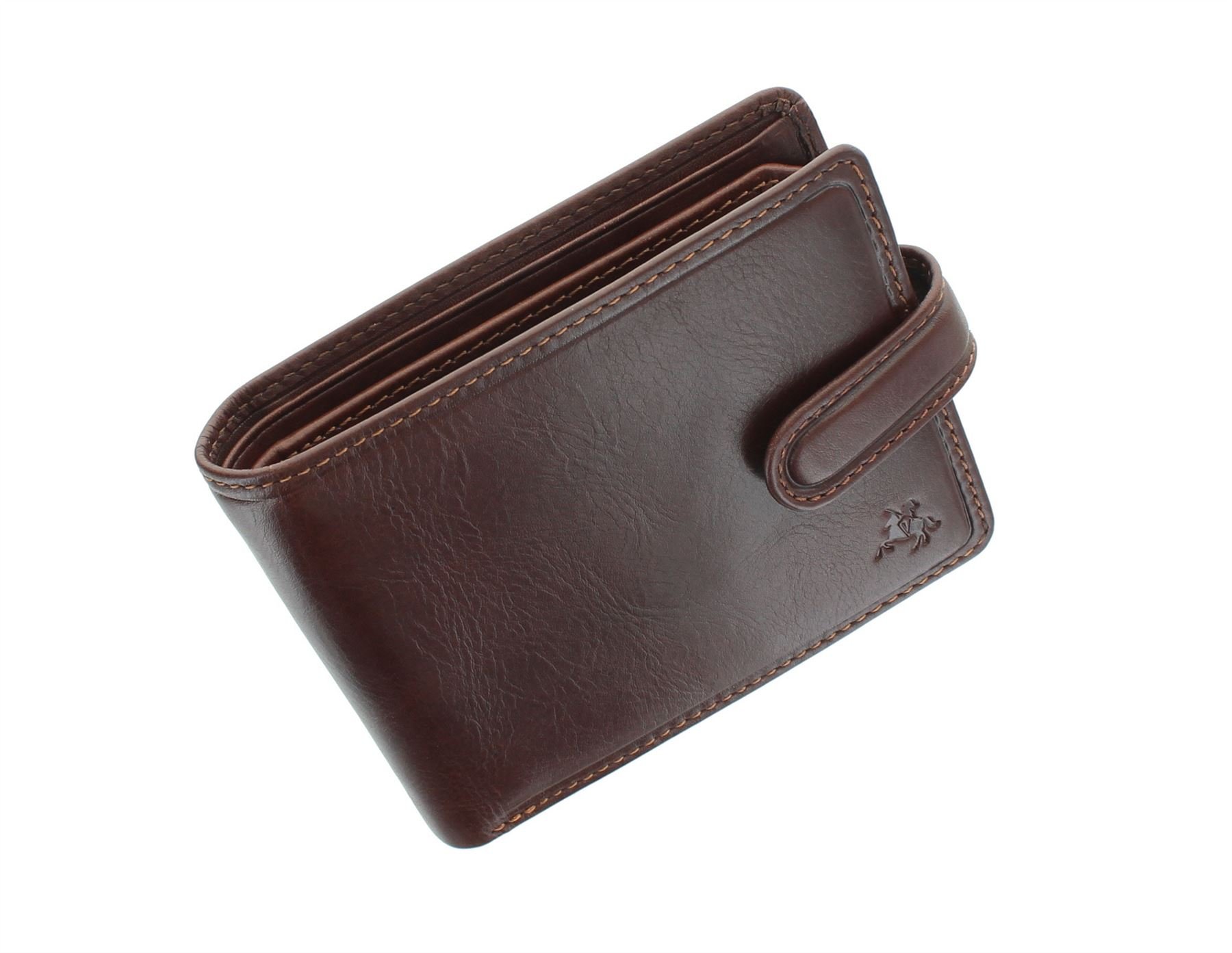 VISCONTI Tuscany Collection Riccardo Leather Wallet with RFID Protection TSC47 Tan