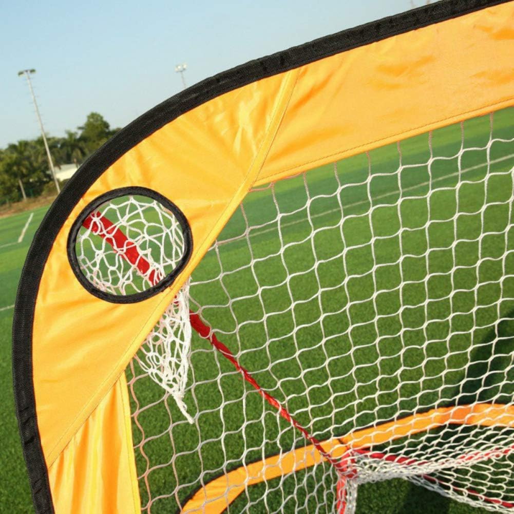Jlong Sports Street Hockey Goal Folding Goal Hockey Training Goal Net All Purpose Goal Set Portable Pop-up Sports Game Target Net with Storage Bag : Sports & Outdoors