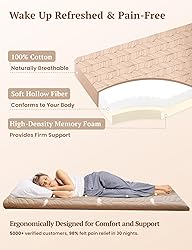 ZonLi Japanese Floor Mattress Futon Mattress Full
