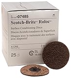 3M 7485 3" Roloc Coarse Surface Conditioning