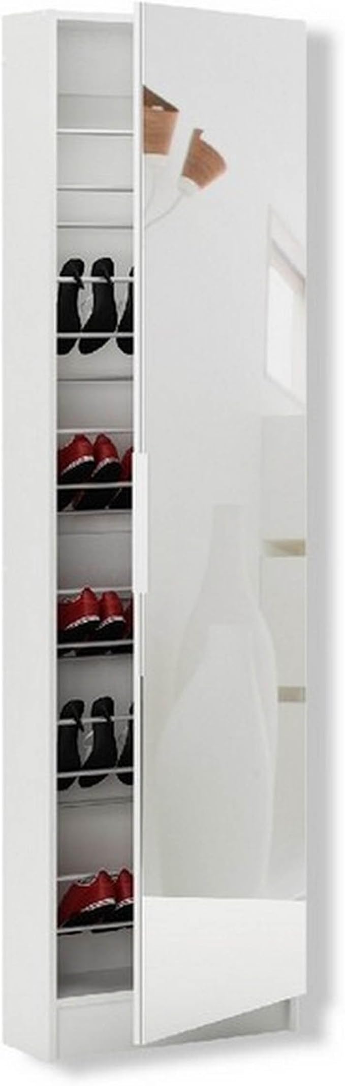 Demeyere 305397 zapatero blanco perla 50 x 181 x 20 cm Amazon.es Hogar