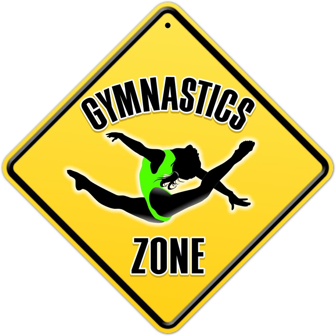Signs Authority Girls Gymnastics Sign Decor for Room Door