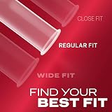 Durex Thin Feel Condoms 30 Pack with Silicone Lubricant Regular Fit view 5