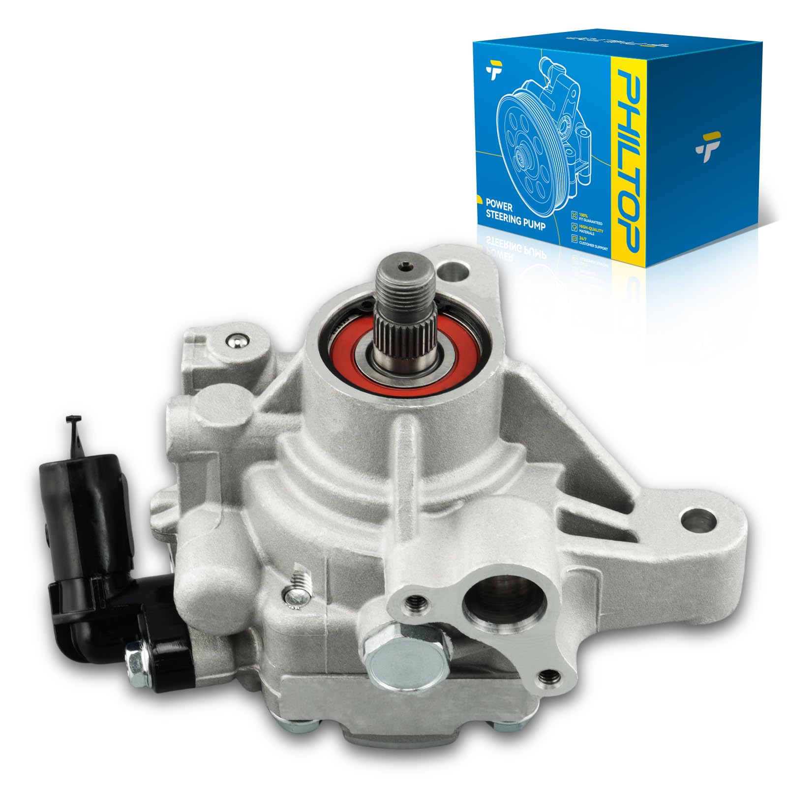 PHILTOP Power Steering Pump Replacement 21116, Fit for 2007-2012 RDX, Steering Pump