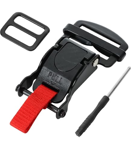 ZWxqysp 2 Pairs Helmet Quick Release Buckle Kit