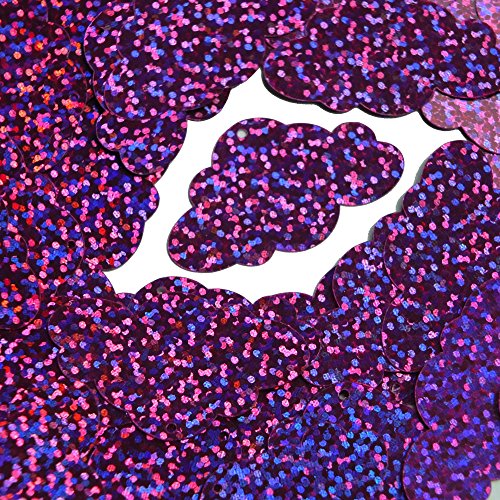 Violet Purple Hologram Multi Reflective Metallic. In the Cloud 1.5