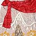 AmzBarley Princess Moana Costume Outfit Skirt Set Little Girls Cosplay Dress up Size 6 Red