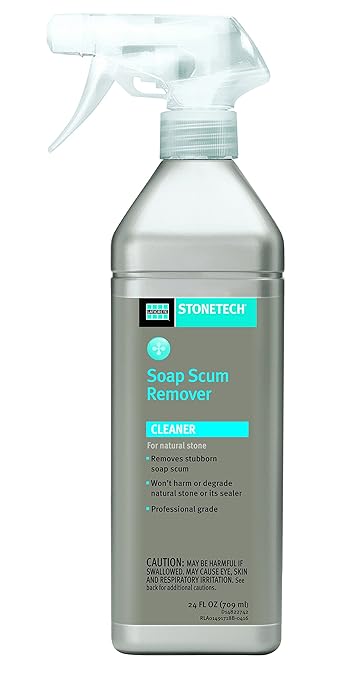 StoneTech Soap Scum Remover, Cleaner for Natural Stone, 24-Ounce (.710L) Spray Bottle - Tile Cleaners - Amazon.com Stone Cleaners Woodside Stone Cleaners Woodside StoneTech Soap Scum Remover, Cleaner for Natural Stone, 24-Ounce (.710L) Spray Bottle - Tile Cleaners - Amazon.com