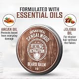 Viking Revolution Beard Balm Natural Argan Jojoba Oils 57 g Sandalwood view 3