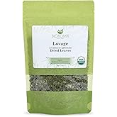 Biokoma Organic Lovage Dried Leaves 50g (1.76oz) In Resealable Moisture Proof Pouch, USDA Certified Organic - Herbal Tea, No Additives, No Preservatives, No GMO, Kosher