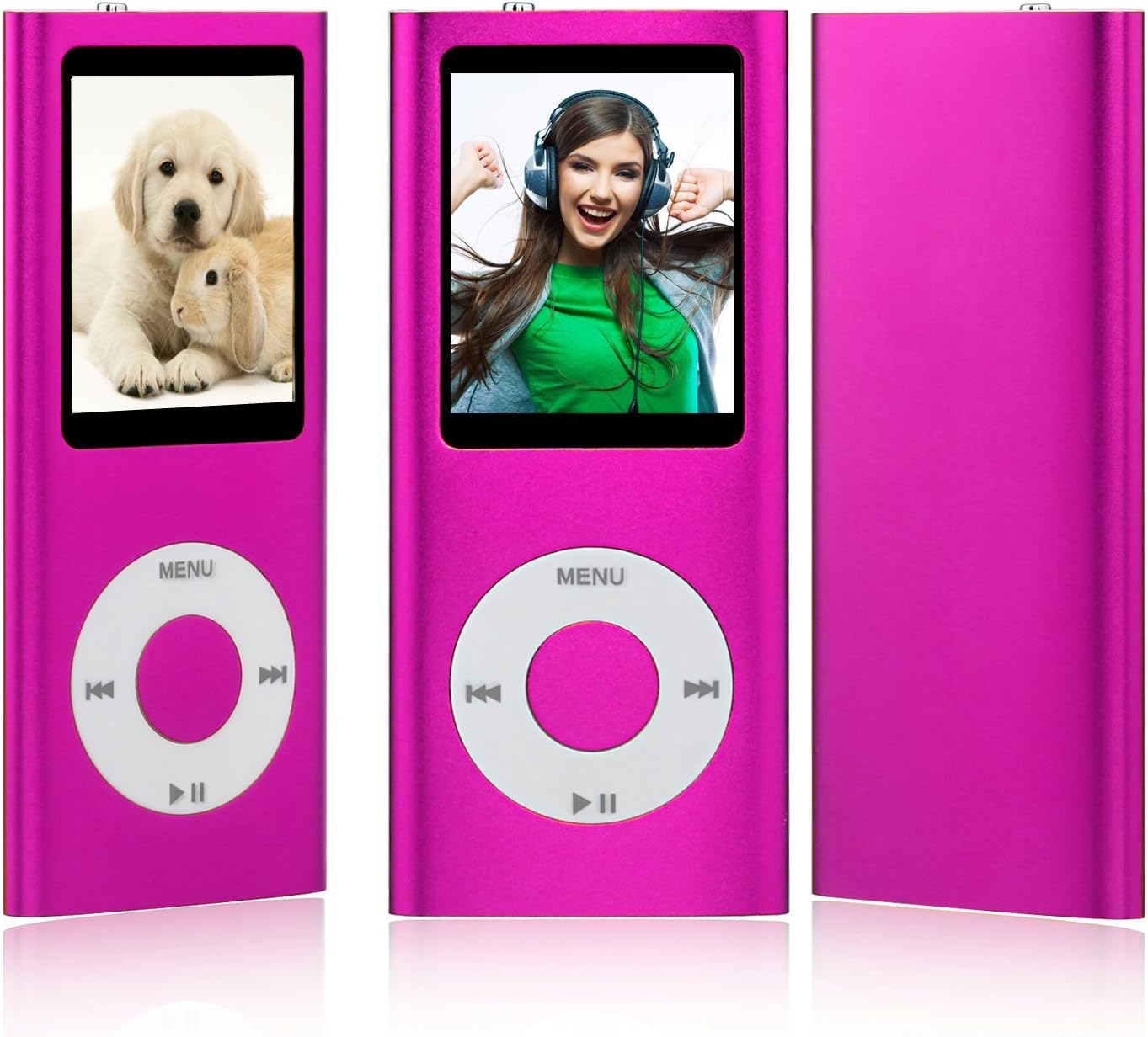 ES Traders® New 8GB Pink 4Th Generation MP3 Music Media Player Radio Video FM 1.8 (Does Not Support Itunes)