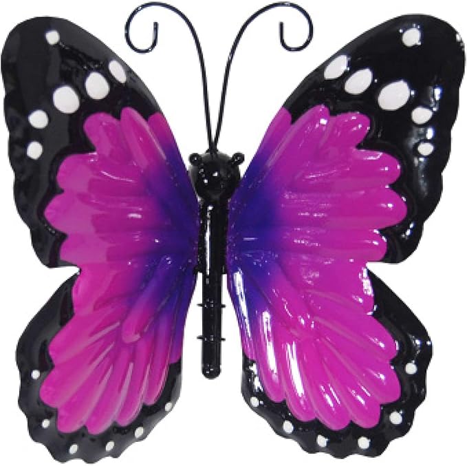 No.PA2252 Small Metal Butterfly Purple Amazon.co.uk Kitchen & Home