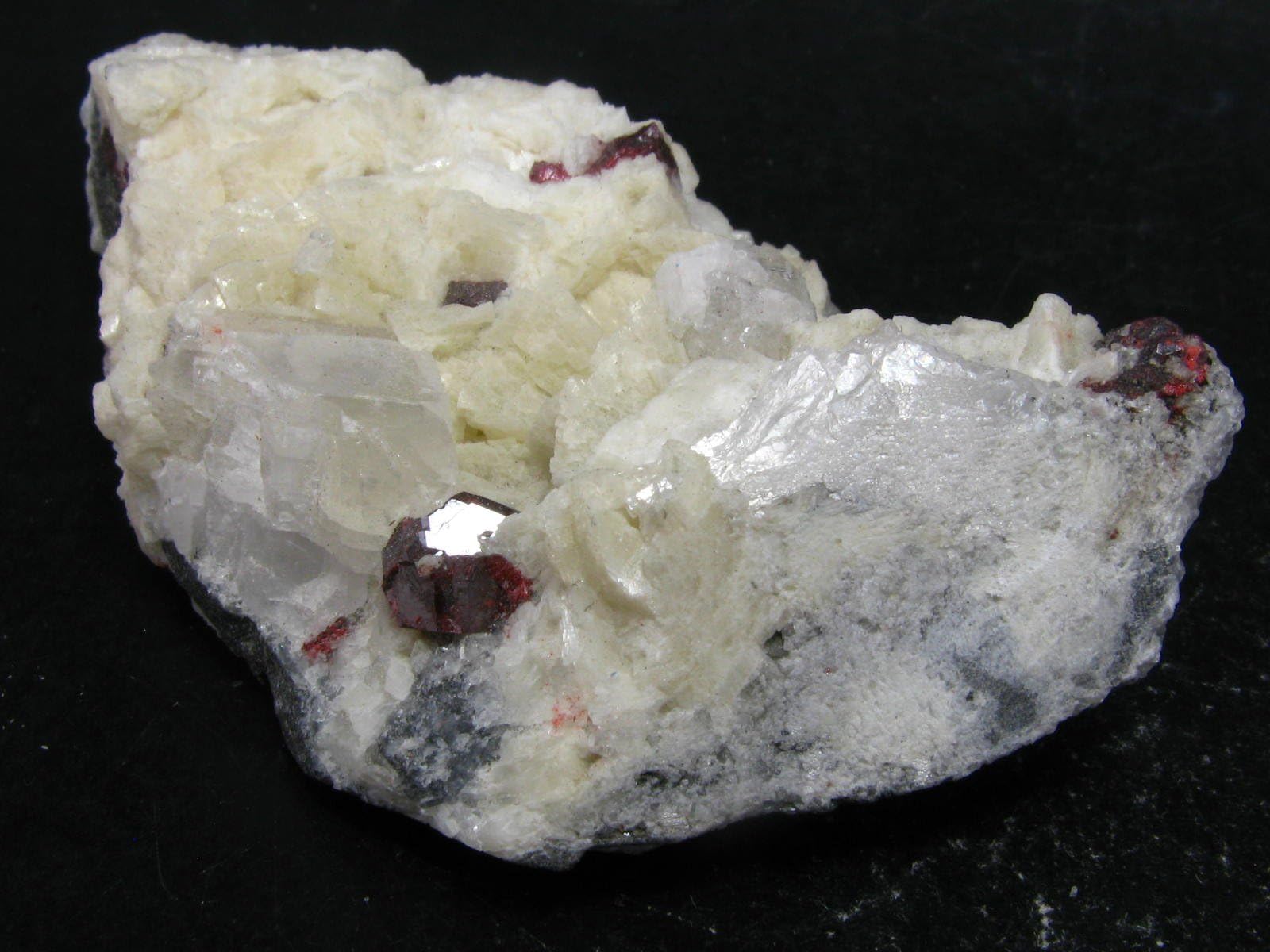 Rare Red Cinnabar Cinabar Cluster From China - 3.2"