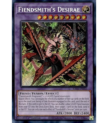 yugioh legacy of the duelist ojama deck Amazon.com: Fiendsmith Engraver - RA04-EN049 - Super Rare