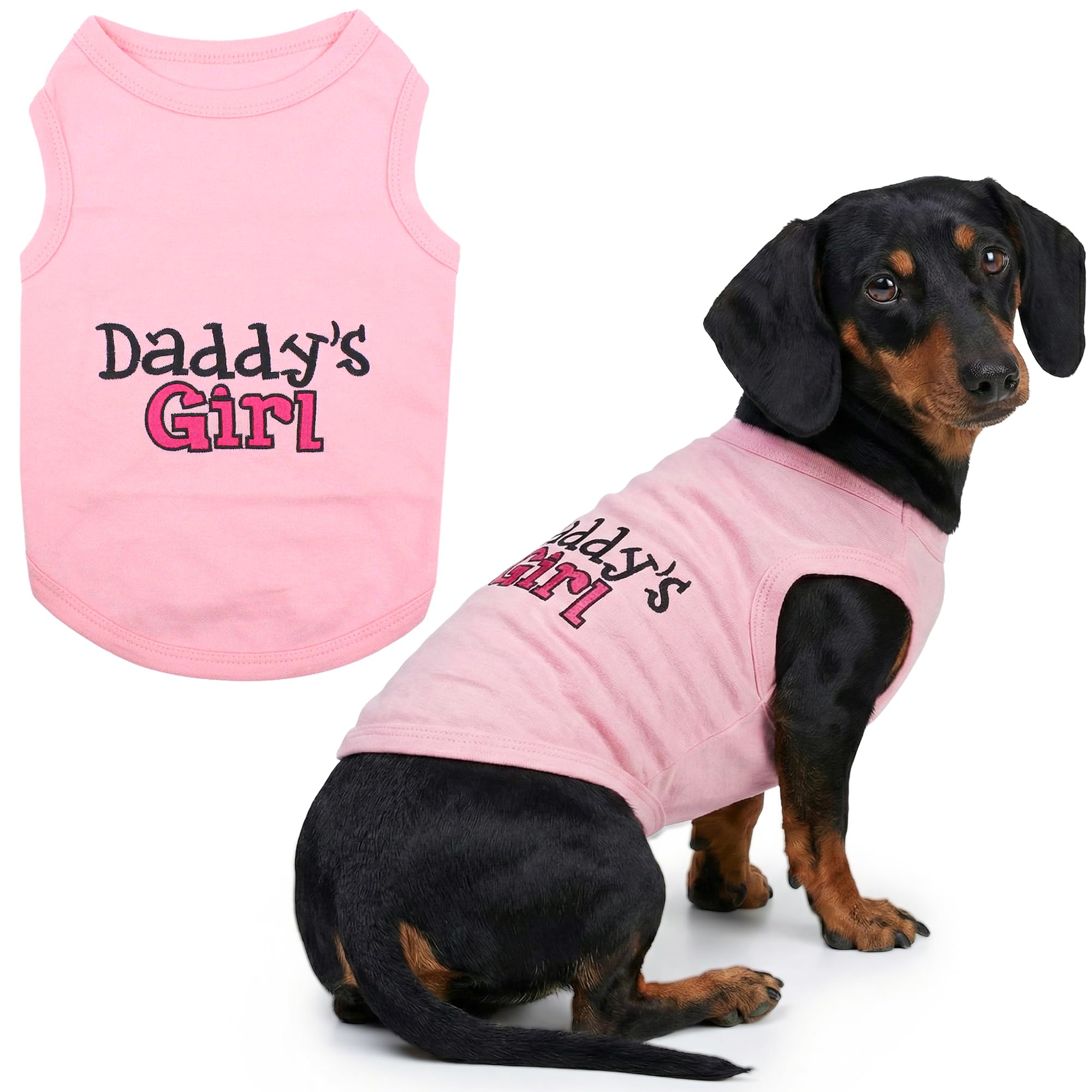 Parisian Pet Daddy's Girl T-Shirt, X-Large