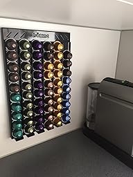 Kapselspender Für Nespresso Vertuo - 24 Kapseln Wandhalter Schwarz