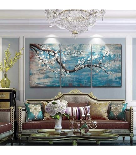 Großes Gerahmtes Leinwand-Wandbild: Blaue Strand- & Fahrrad-Landschaft, 75x150 Cm, Für Wohnzimmer, Schlafzimmer, Büro