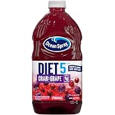 Ocean Spray&reg; Diet Cran-Grape&reg; Cranberry Grape Juice Drink, 64 Fl Oz Bottle (Pack of 8)