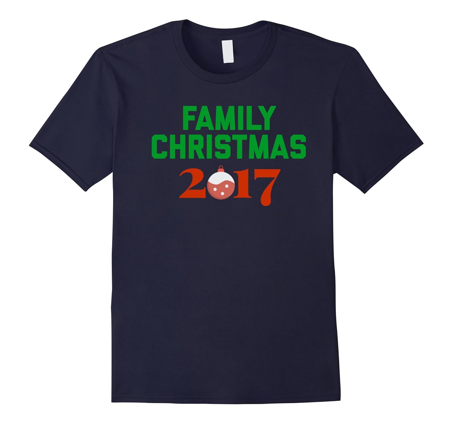 Family Christmas 2017 Holiday T-Shirt-ANZ