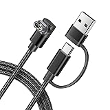 Itramax 2-in-1 Charger Cable for Garmin Watch 6FT