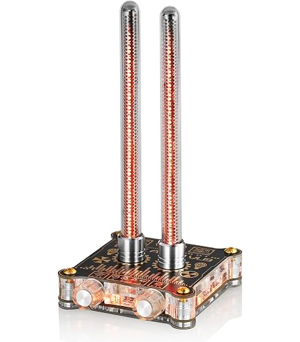 AK2515 Audio-Spektrum-Analysator – VFD-Display 25x15, 32 Hz–20 KHz, 3,5 Mm AUX/MIC, 5V DC, Mit Farbmodi & Uhr, Für Hifi & DIY