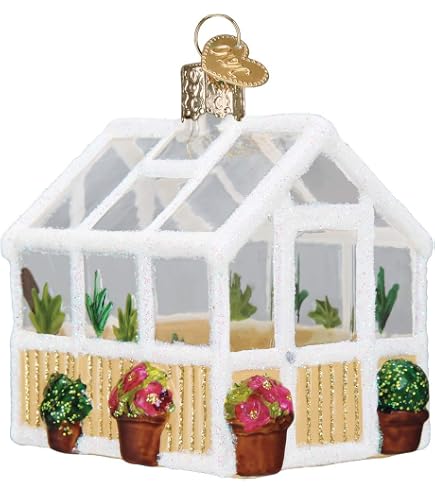 Hallmark Greenhouse Botanicals - Ornamento Natalizio Con Pianta E Messaggio 'You Grow Girl' - Decorazione Per Albero Di Natale, Resina, 3x3x1,8 Cm