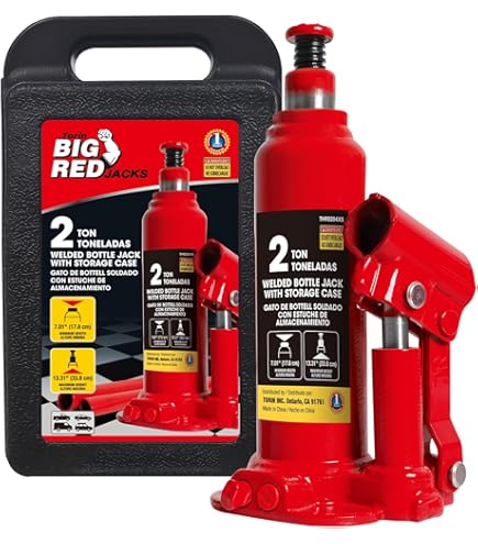 Amazon.com: BIG RED T90203B Torin Hydraulic Welded Bottle Jack, 2