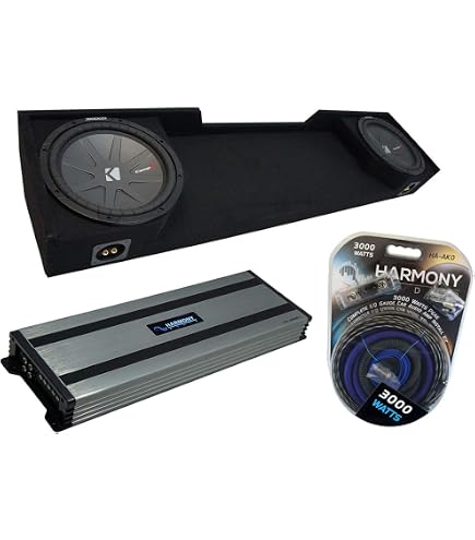 Amazon.com: Harmony Audio Kicker Bundle Compatible with 1999-06