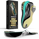 Bukihome Aerospace-Grade Carbon Fiber Insoles - Sports & Daily Use - Lightweight Arch Support - Energy Return - Injury Prevention - Trim-to-Fit Design - Durable for 24 Months - L