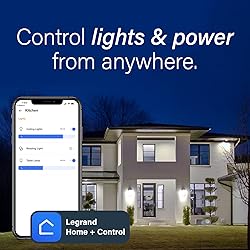 Legrand Radiant WNRL10WH Smart Switch with