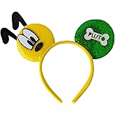 ZHENNAN Dog Ear Headbands for Adults Cute Birthday Decorations Hair Accessory
