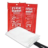 Emergency Fire Blanket 2 Pack - 40” x