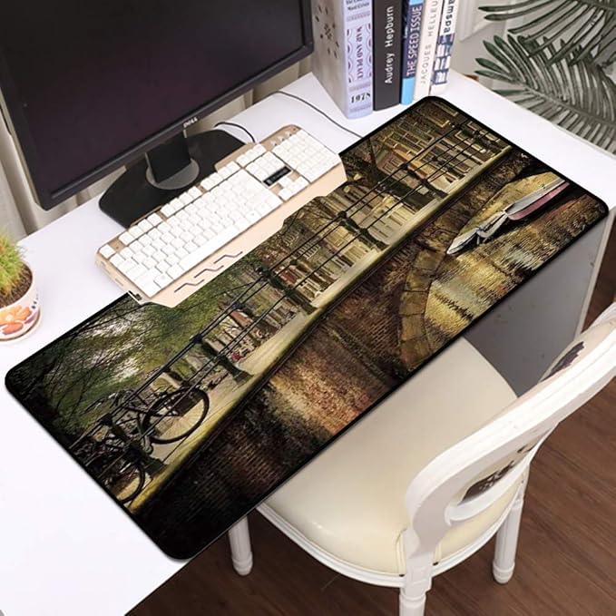 Large Waterproof Gaming Mouse Mat for Mouse,Landscape Amazon.co.uk