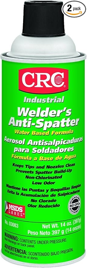 Crc Water Based Welder S Anti Spatter Spray Coating 14 Oz Aerosol Can Milky White 2 Pack Amazon Com Crc Water Based Welder S Anti Spatter Spray Coating 14 Oz Aerosol Can Milky White 2 Pack Amazon Com