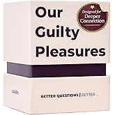 Our Guilty Pleasures Couples Card Game Perfect for Date Night - The Best Spicy Conversation Cards - 120 Cards - 3 Exciting Levels