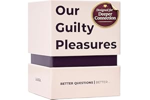 Our Guilty Pleasures Couples Game - The Best Conversation Cards for Couples - Perfect for Date Night - 120 Cards - 3 Exciting