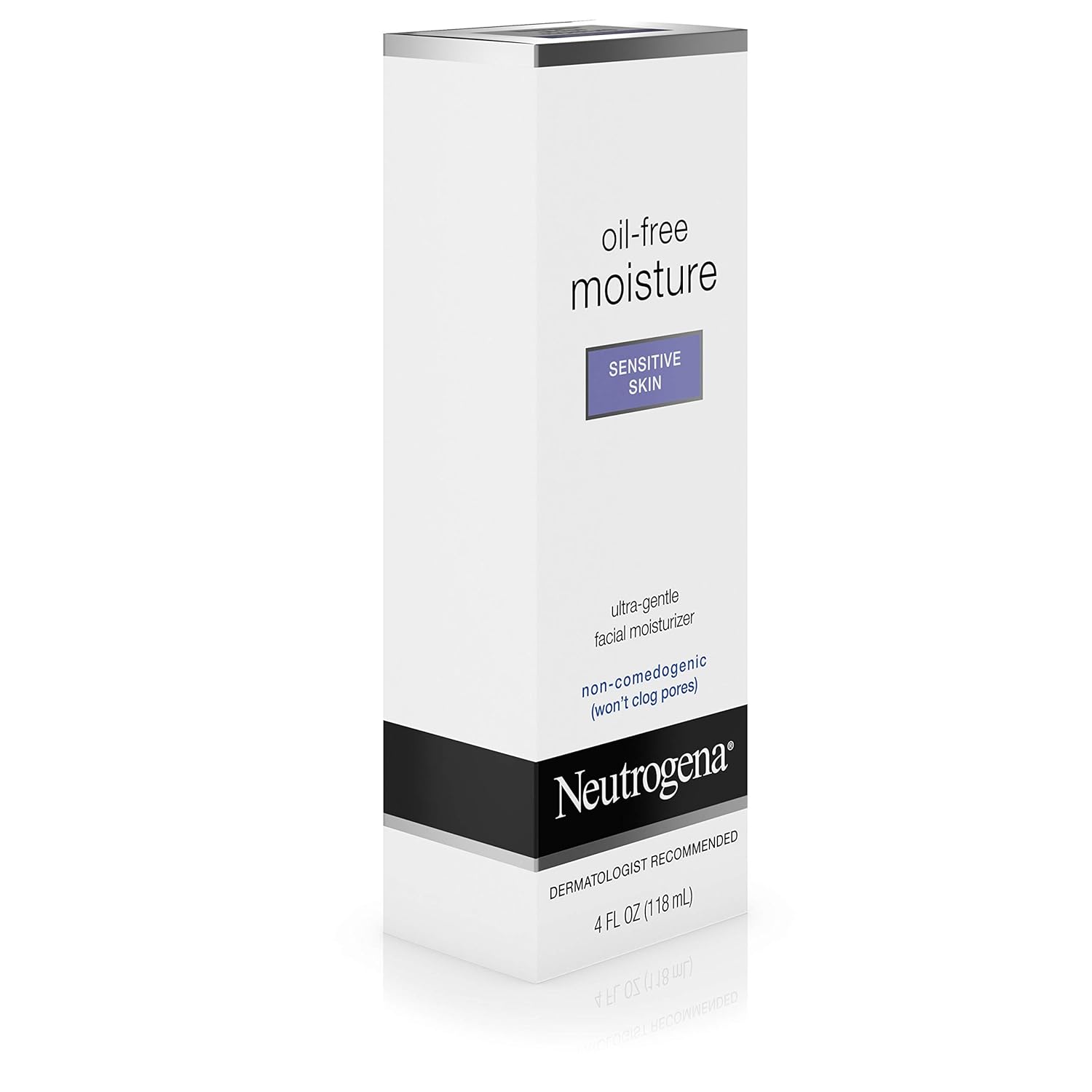 Neutrogena Oil-Free Facial Moisturizer, Sensitive Skin, 4 Fl Oz: Beauty