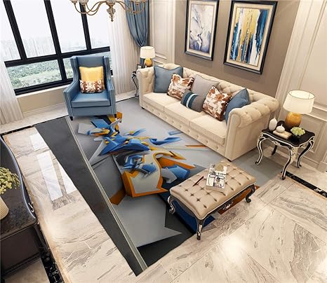 Amazon ラグ 世界地図 抽象モダン 多色選 滑り止め付 抗菌 四角 長方形 寝室 カーペット 色 風水 0x250cm ラグ カーペット オンライン通販