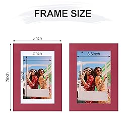 Vittanly 4x6 Picture Frame, Engineered Wood with