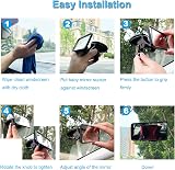 Kitbest Rear View Mirror for Driving Test Baby Car Mirror 120mm view 7
