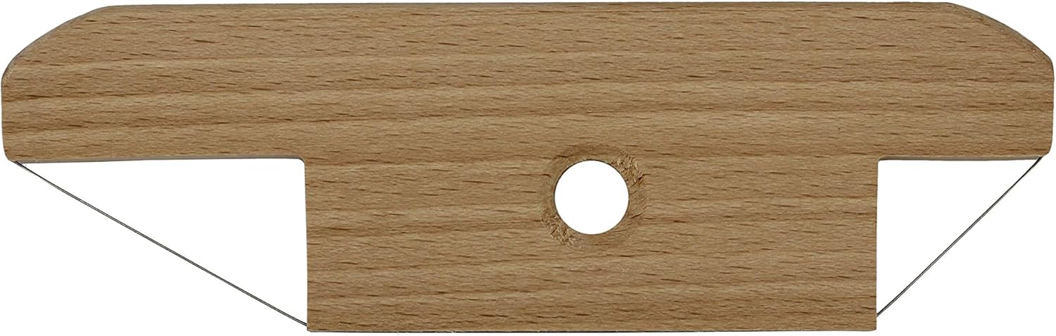 Creative Hobbies Wood and Wire Bevel Cutter Clay Trimming Tool for Pottery, Ceramics and Sculpting