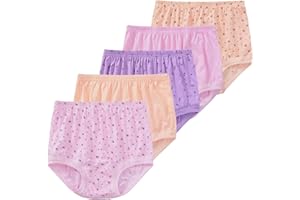 5pcs Elderly Underwear for Women Soft Comfort Briefs for Medium Elderly Ladies Plus Size Panties