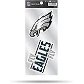 NFL Rico Industries Double Up Die Cut Sticker Double Up Decal Sticker with Team Phrase