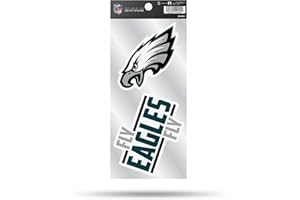 Rico Industries NFL Double Up Die Cut Sticker Double Up Decal Sticker with Team Phrase