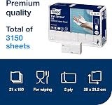 Tork Xpress Soft Multifold Hand Towels 100289 2-ply White 21 x 150 view 2