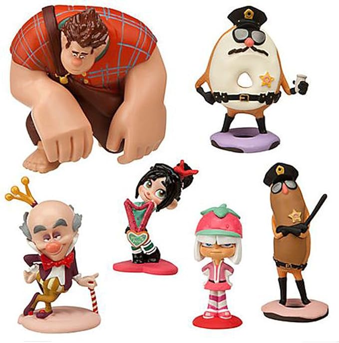 Amazon シュガーラッシュフィギュア６点セット 並行輸入品 フィギュア ドール 通販