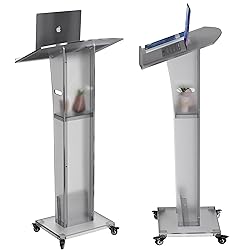 GuardMate Acrylic Podium Pulpit Stand | Modern